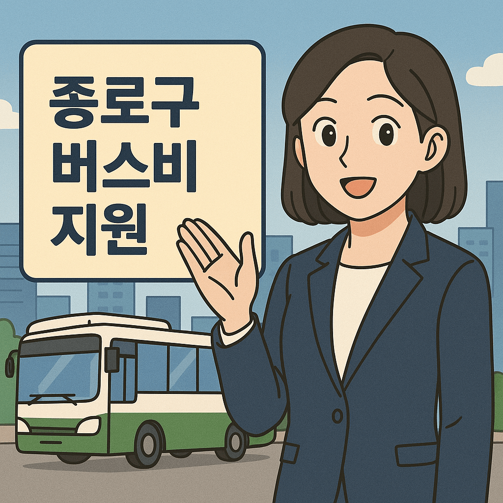 종로구 버스비 지원