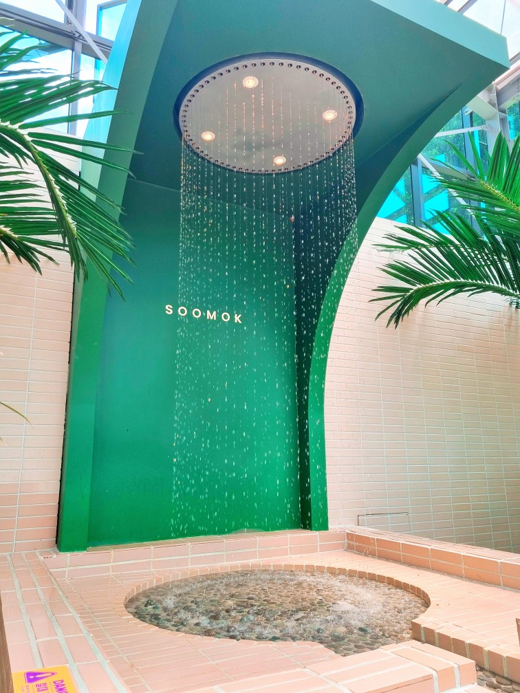 경기도 시흥 산골수목원: 연분홍 수국이 있는 식물원 카페