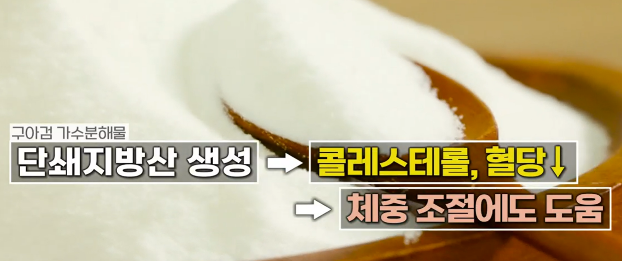 구아검 가수분해물 효능