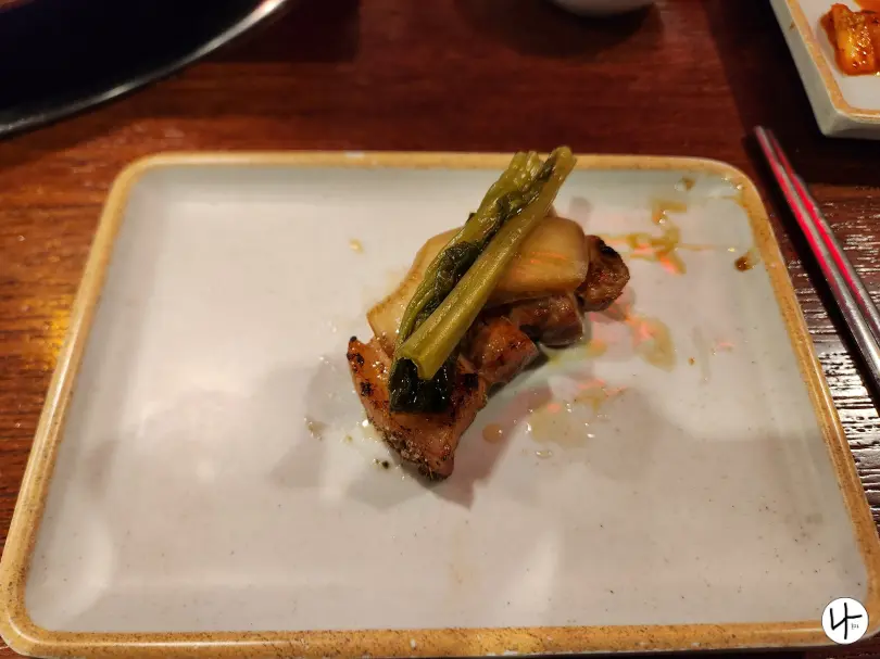 고기-양파절임-갓김치