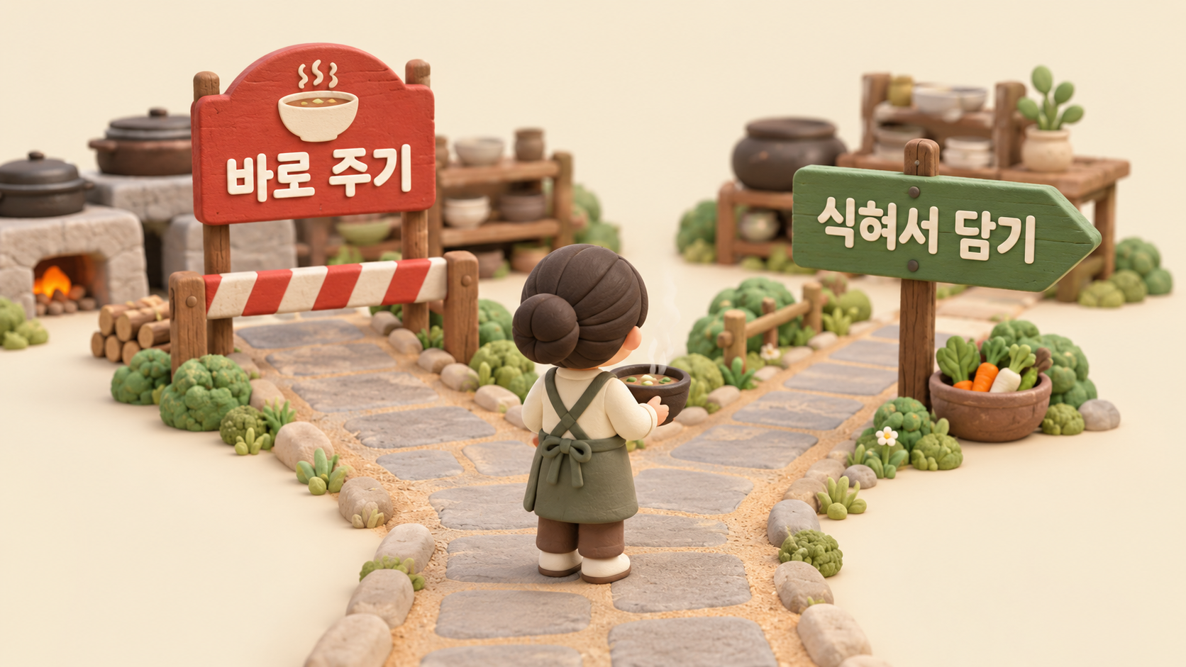 국 주기 전 갈림길