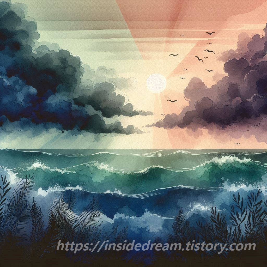 돌아가신 아버지와 식사하는 꿈