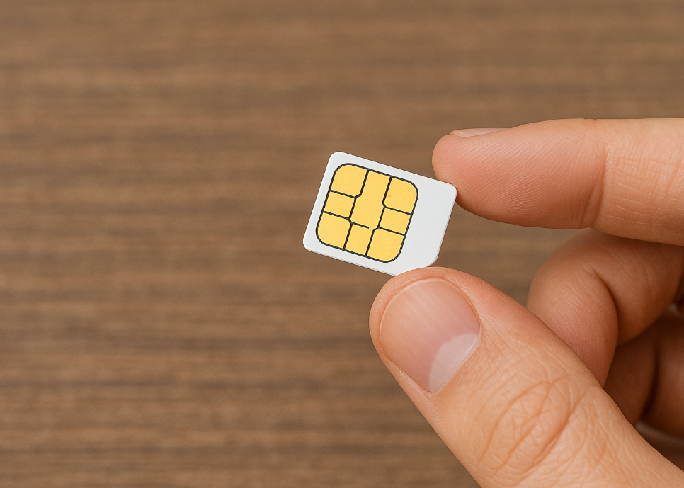 핸드폰 유심 사진