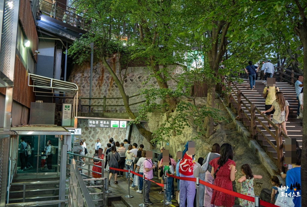 서울 남산타워 케이블카