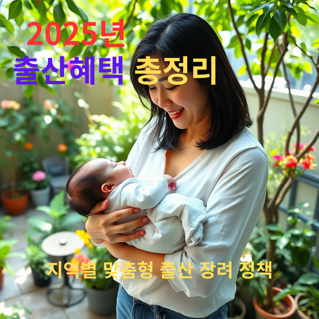 2025년 출산혜택 총정리