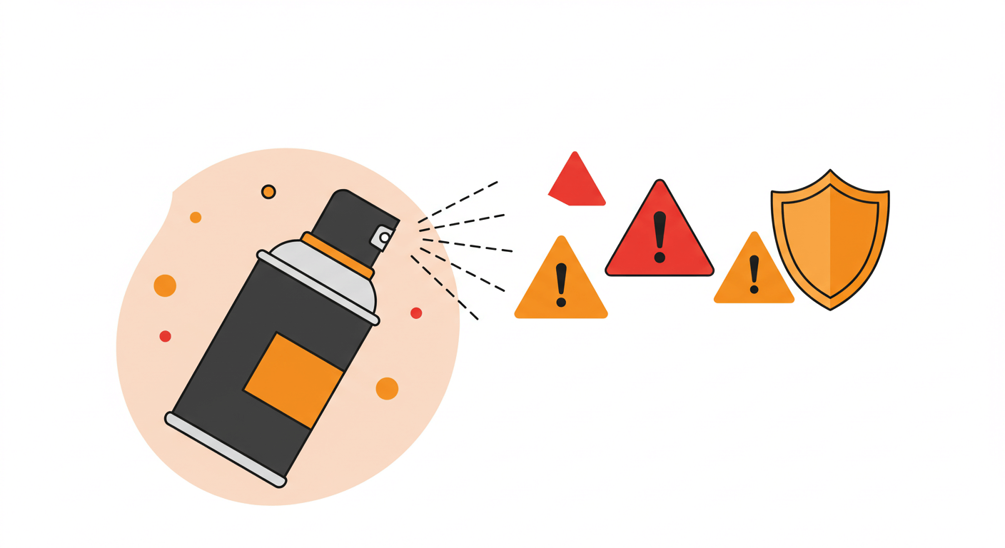 2. 페퍼스프레이 &ndash; 즉각적인 방어 효과, 실전 방어템