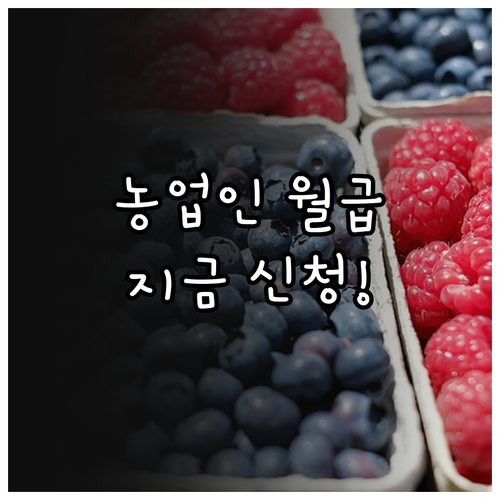 안성시 2025 농업인 월급제 융자 ..