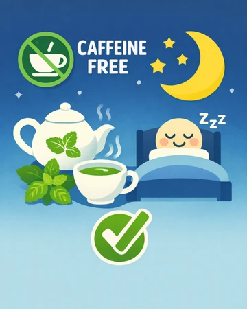 페퍼민트 카페인 여부와 밤 섭취 가능성 설명 이미지5