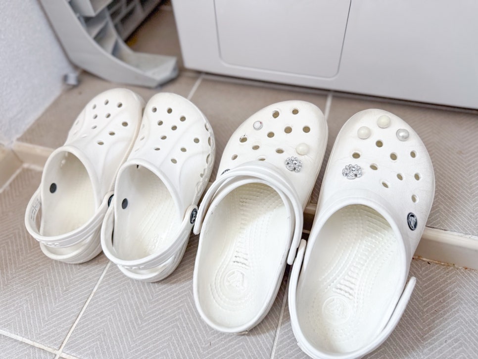 크록스 흰색 세탁법