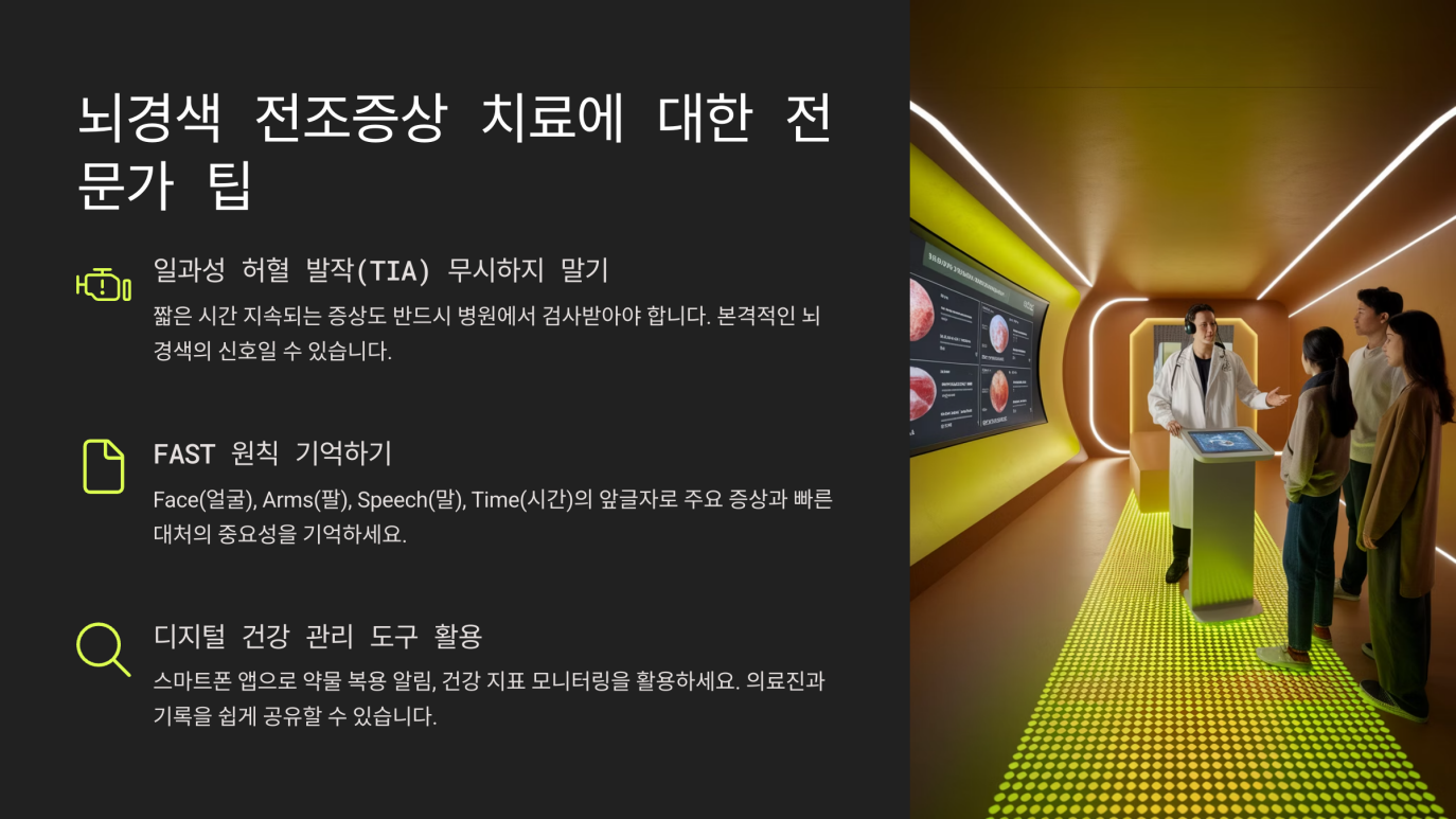 뇌경색 전조증상 치료 10