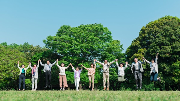 건강하고 활기찬 노후 그림