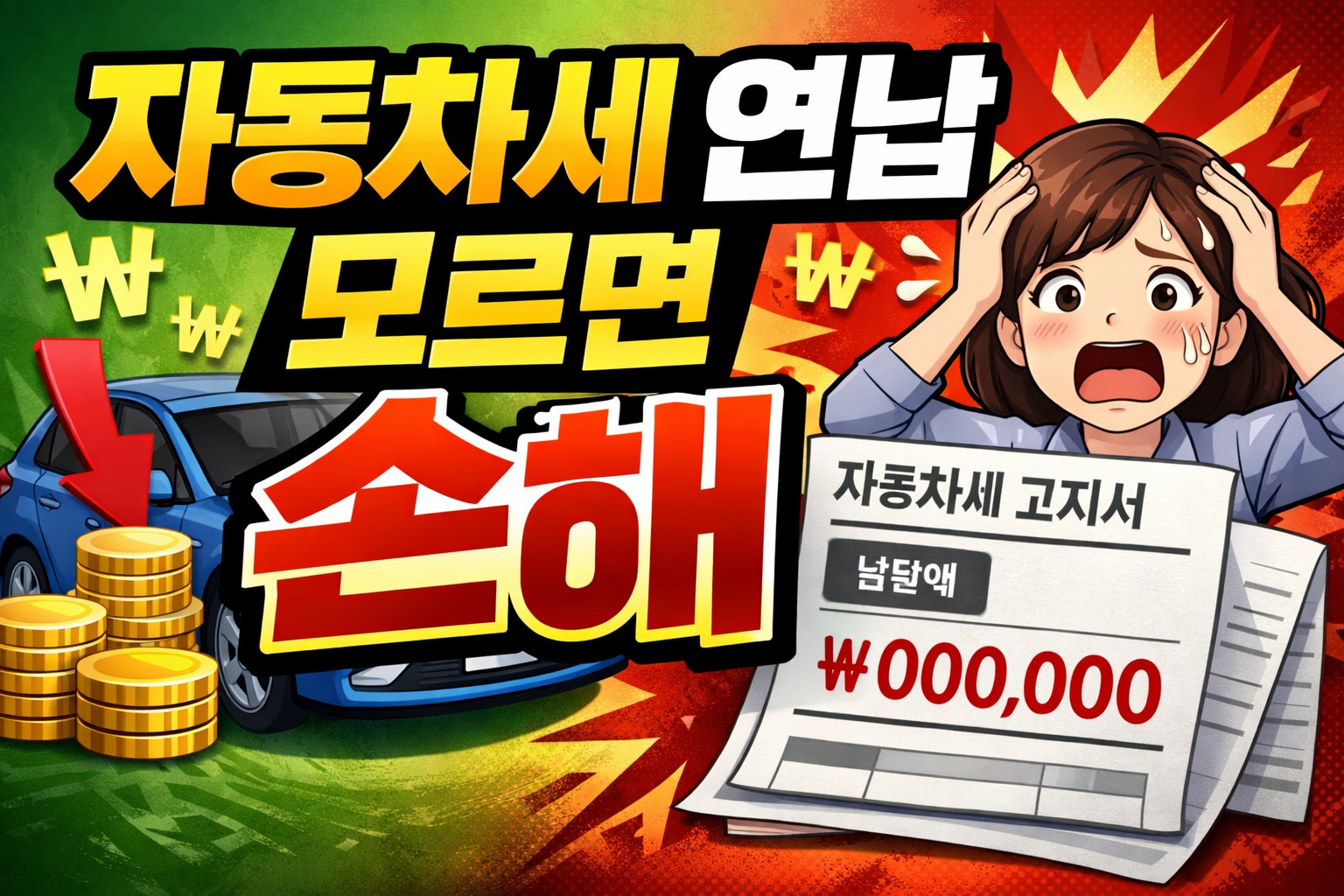 자동차세 연납 신청 방법 총정리|