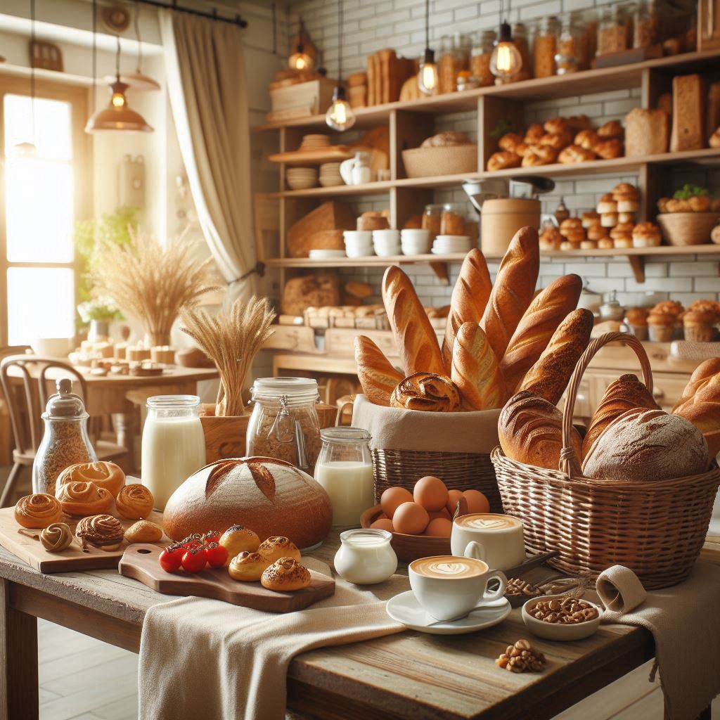 베이커리 배경