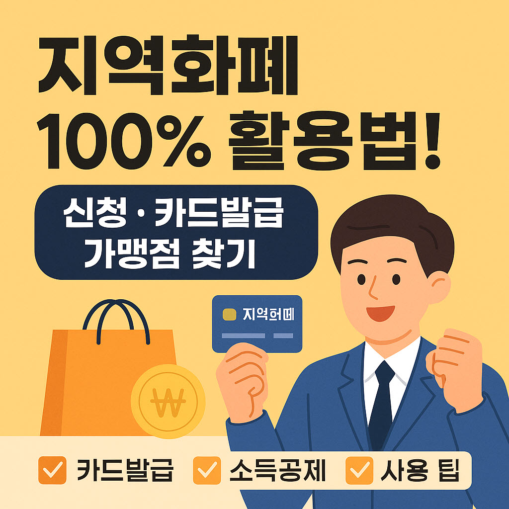 소상공인을 위한 지역화폐 가맹점 등록법