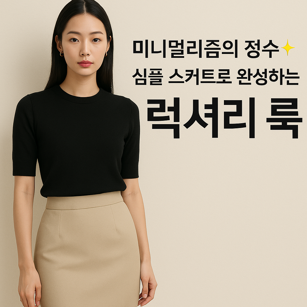심플 스커트