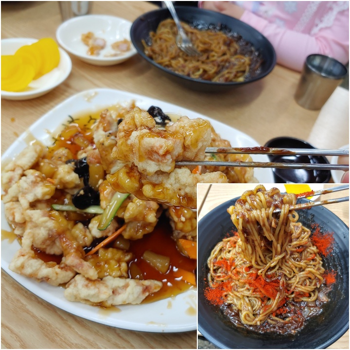 짜장면-탕수육