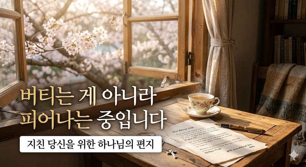 🌿 세상의 속도가 아닌 당신의 계절을 믿으세요, 3월의 분주함 속에 길을 잃은 영혼을 위한 위로