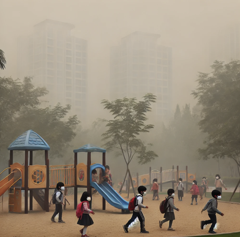 초미세먼지 관련 사진