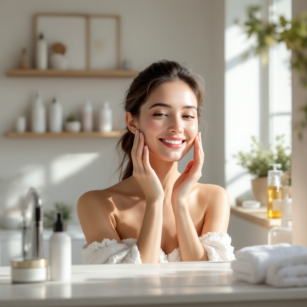 피부관리 관련 사진