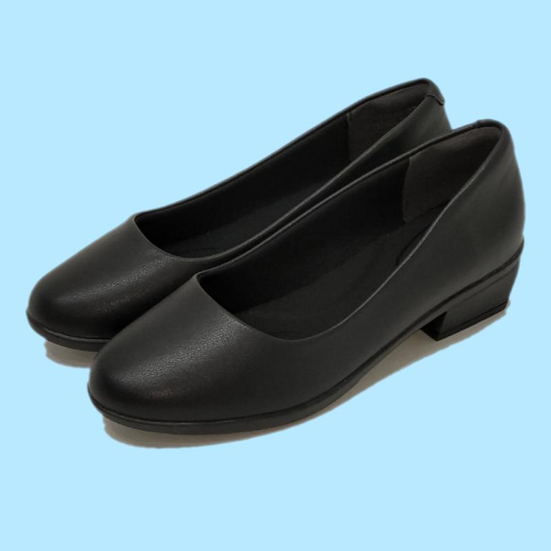 엠프리스 발편한 여성구두 승무원 면접 호탤리어 구두 기본 둥근코 여자 유니화