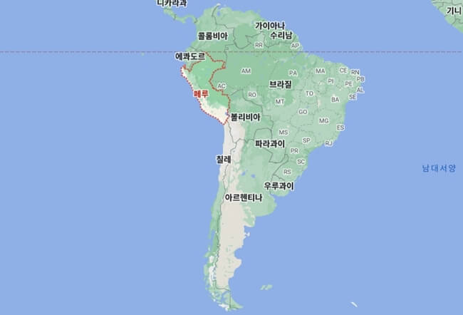 페루-지도