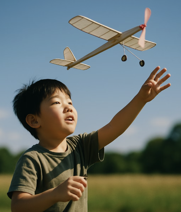 첫 비행, 짜릿한 이륙의 순간