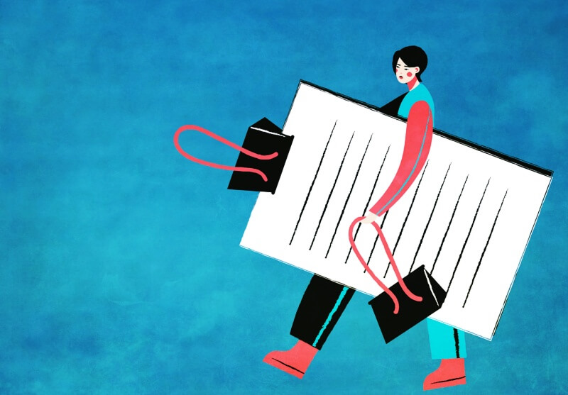 큰-서류를-들고가는-사람