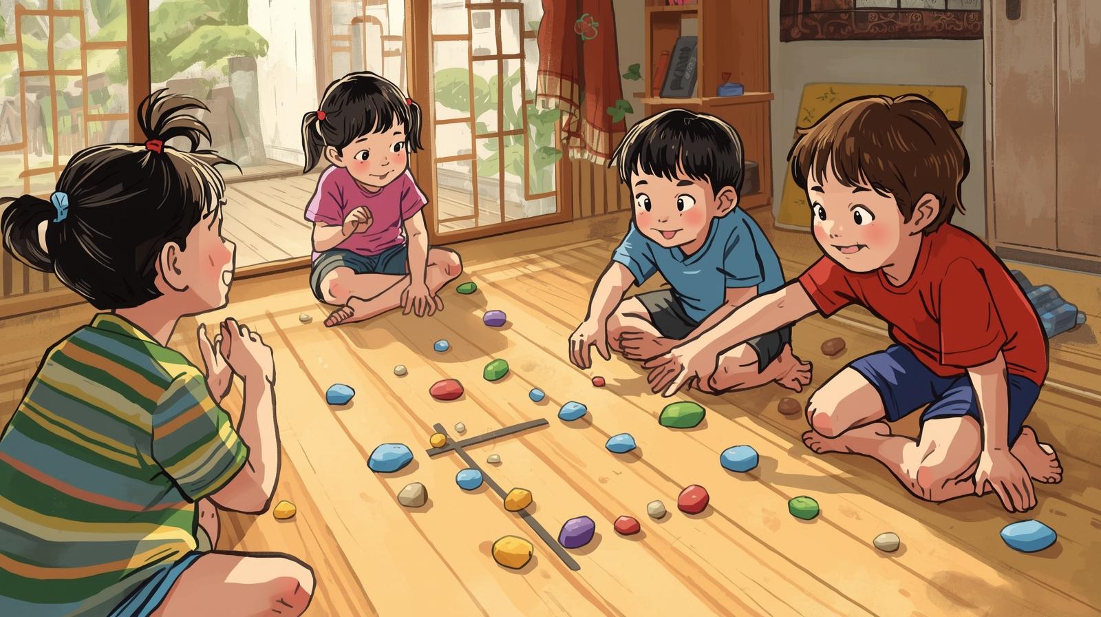 장마철과 실내놀이