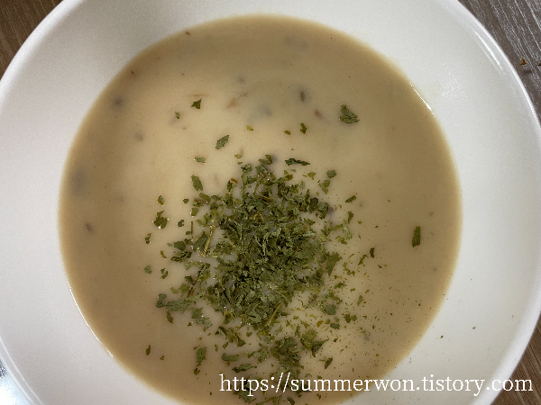 크래프트 양송이스프 사진