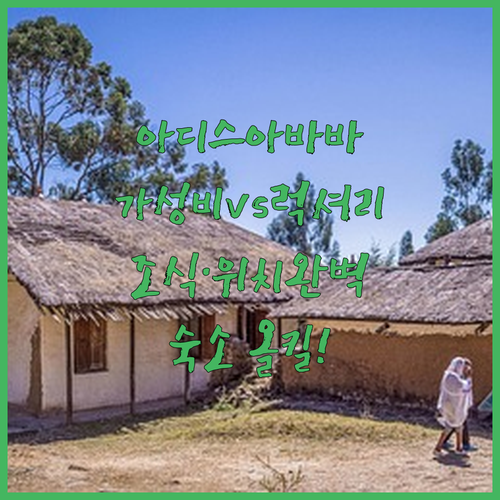 에티오피아 여행 아디스아바바 가성비 ..