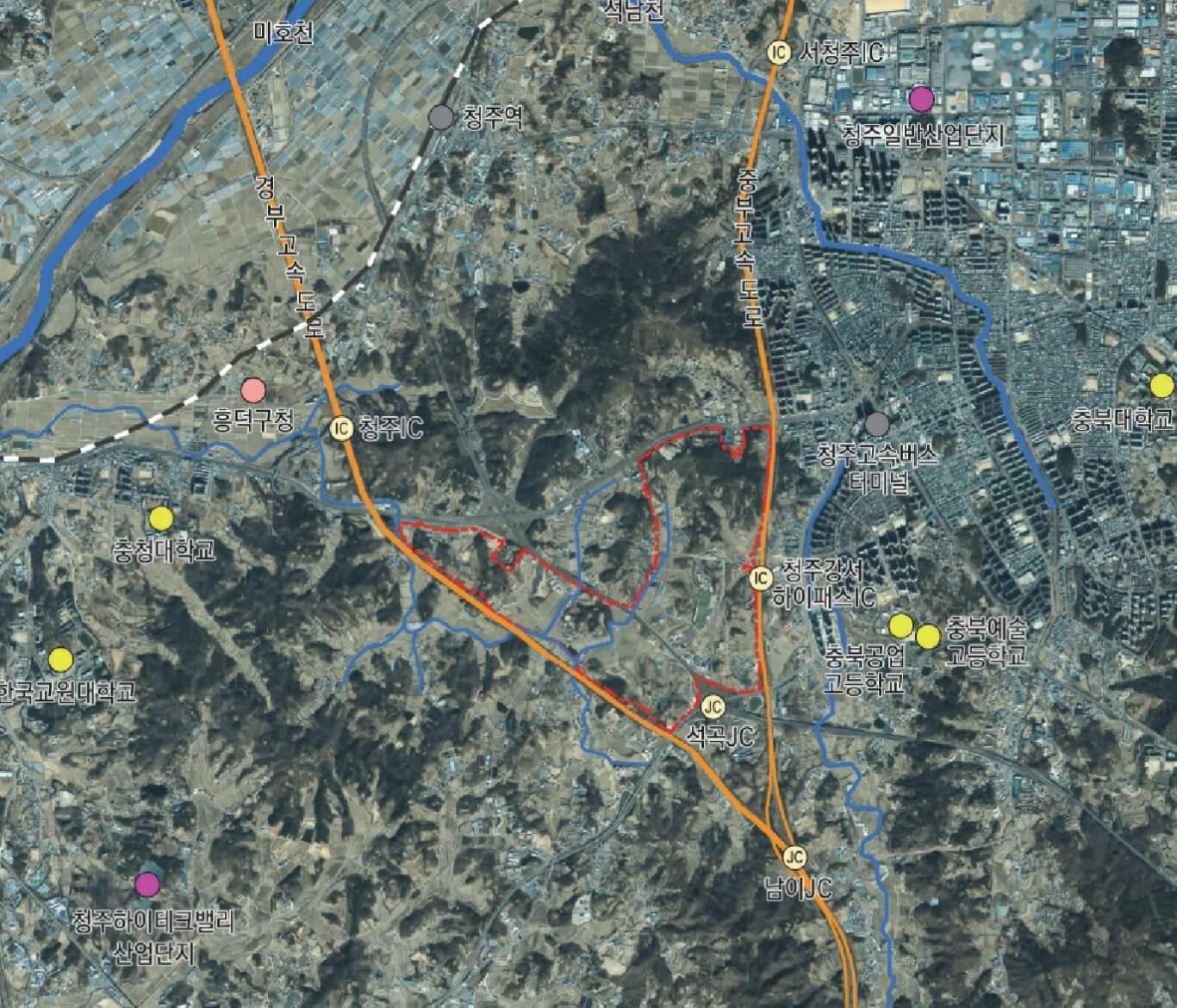 청주 강서테크노시티 일반산업단지 규모, 위치, 분양시기