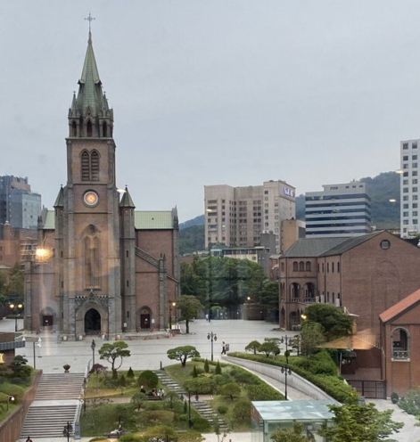 명동성당 전경사진