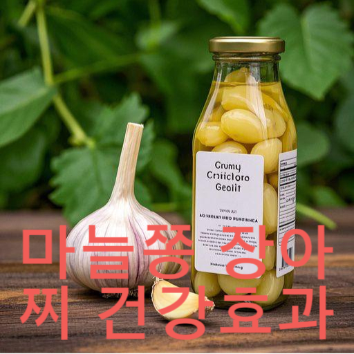 마늘쫑 장아찌 건강효과와 부작용