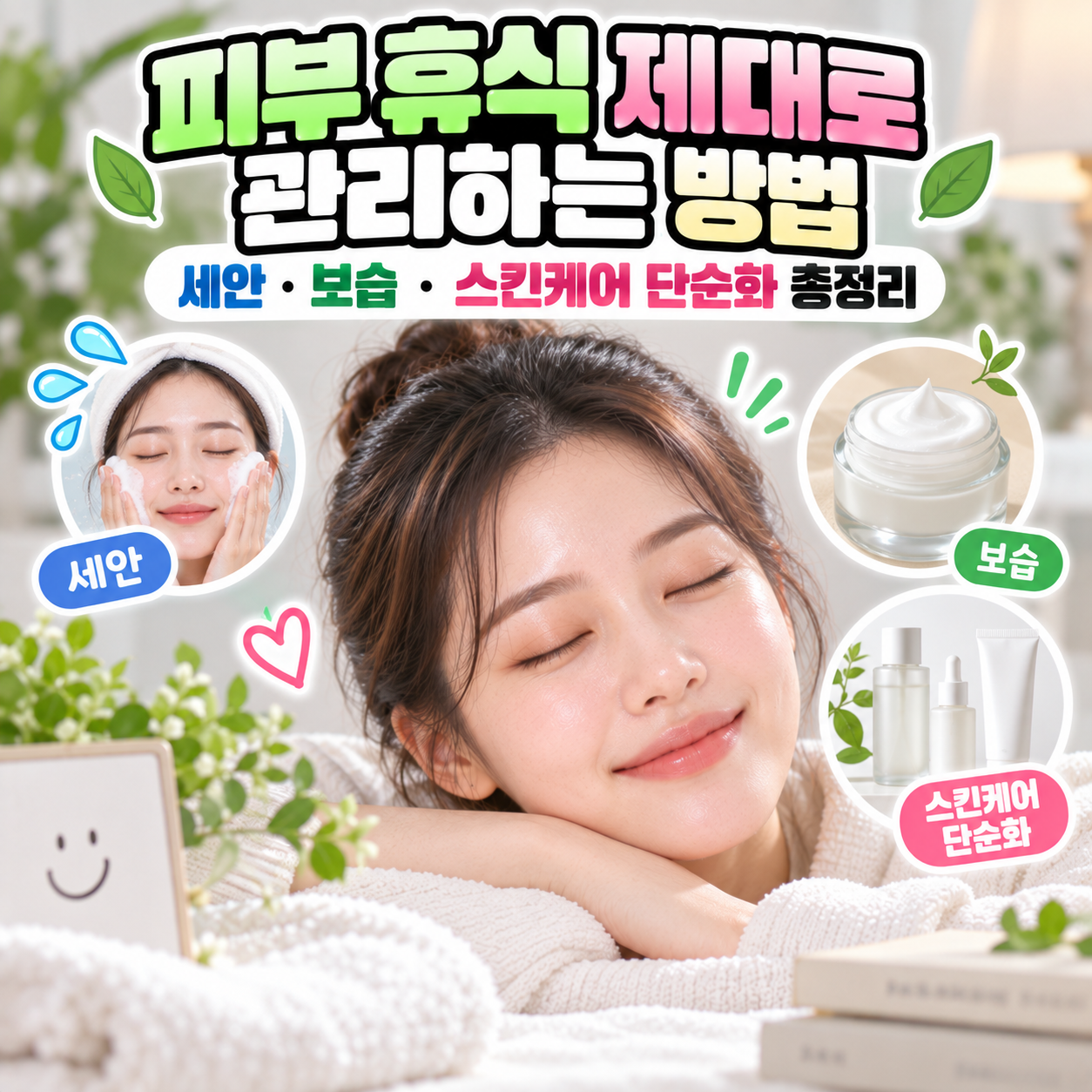 피부 휴식 제대로 관리하는 방법