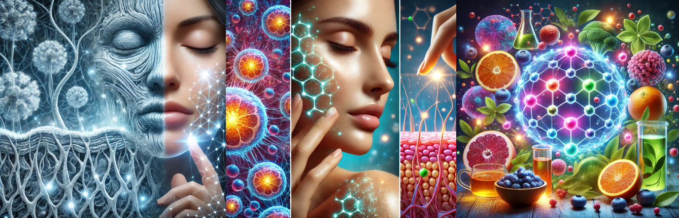 피부 노화 방지 이미지