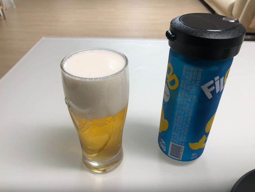 비어라떼-거품-제조-완성