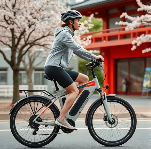 일본 전동자전거 관련 사진