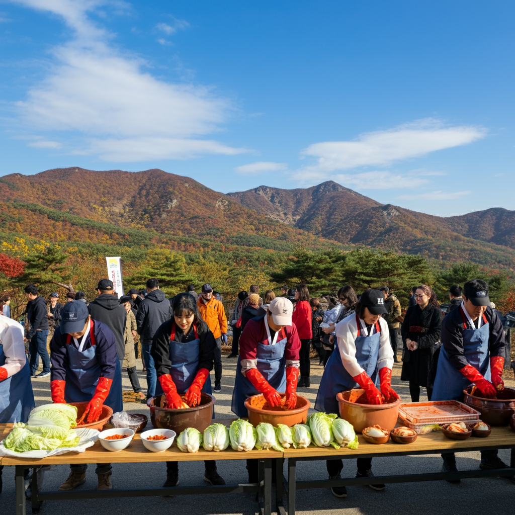 2024 평창고랭지 김장축제 일정 및 예약 방법