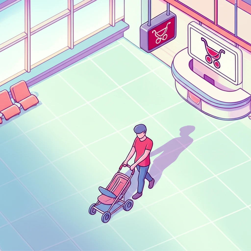 신청 없는 2025 인천공항 유모차 ..
