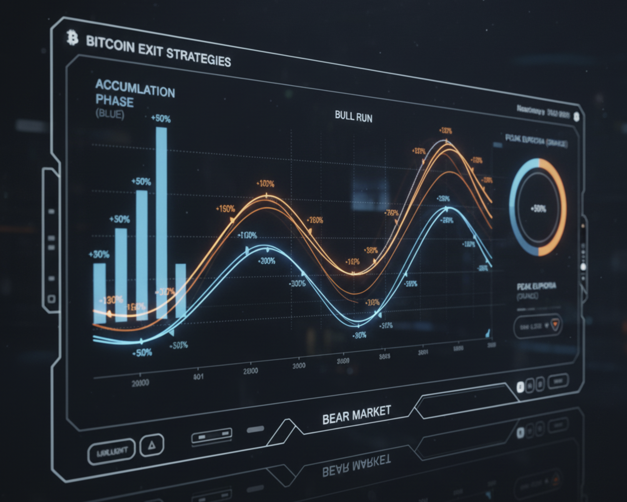 8단계 시장 국면별 최적화된 매도 전략 시스템 - 체계적 수익 실현과 리스크 관리의 조화