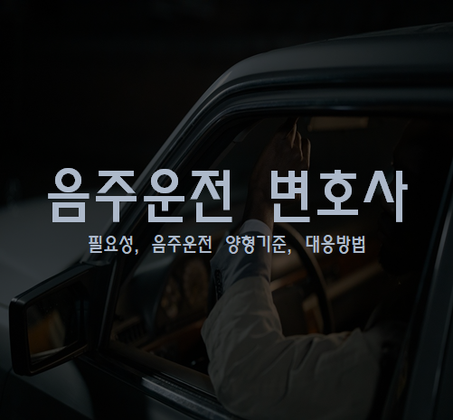 음주운전 변호사