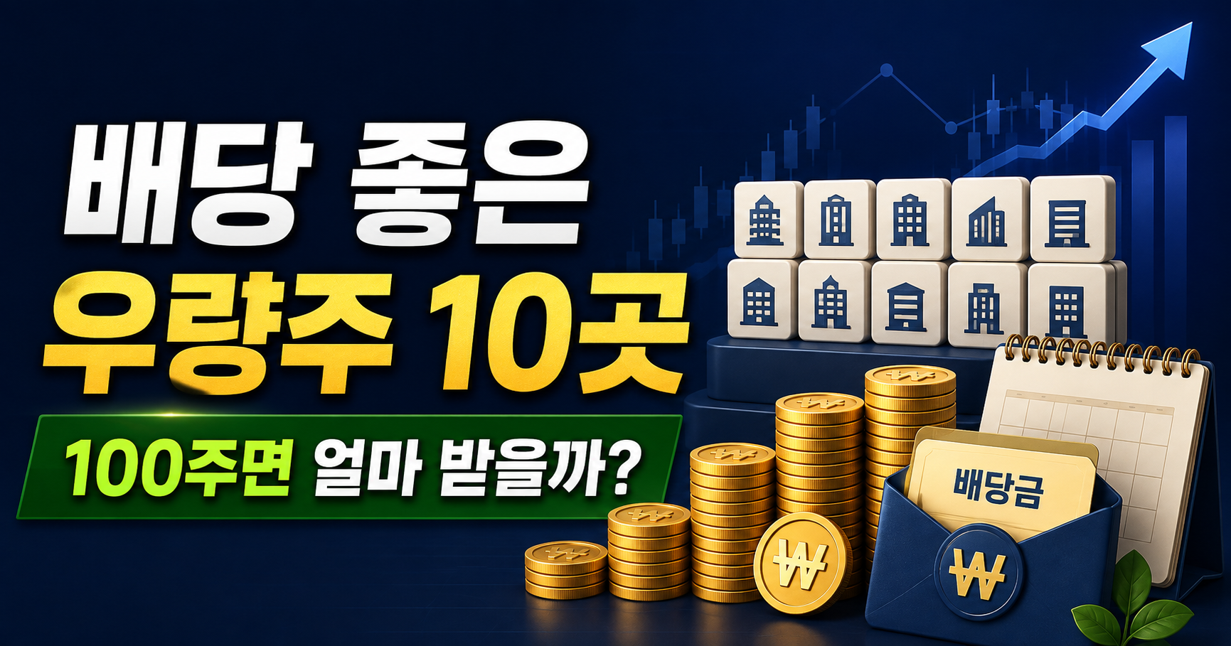 배당 좋은 우량주10곳