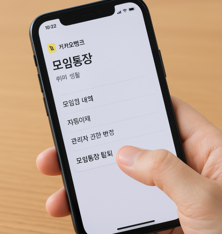 카카오뱅크 모임통장 개설 방법 5분 만에 만드는 순서