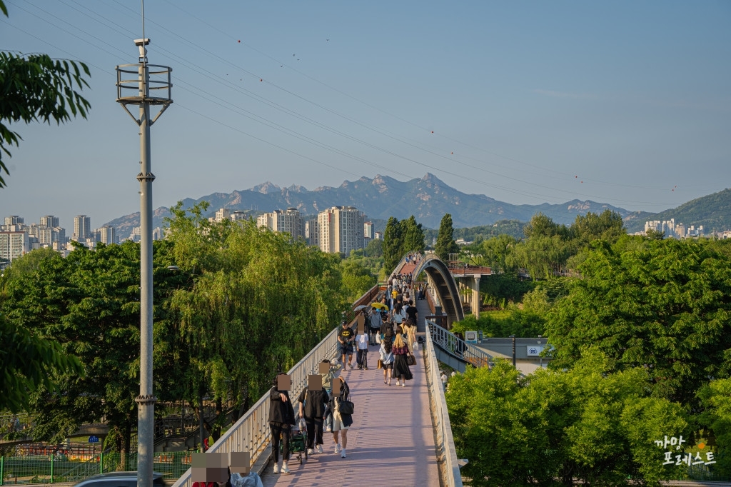 양화 한강공원 선유도 공원 가는길