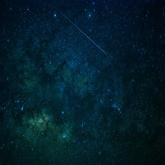 우주 공간에 존재하는 은하수