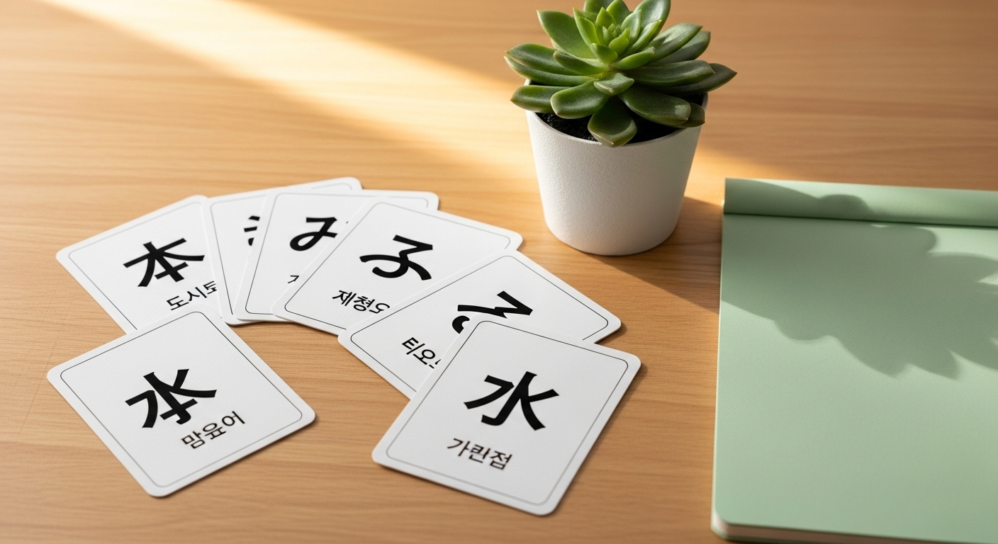 한자는 무시! 일본어 초급 단어 '읽는 법' 먼저 외워야 하는 이유와 효율적인 암기법