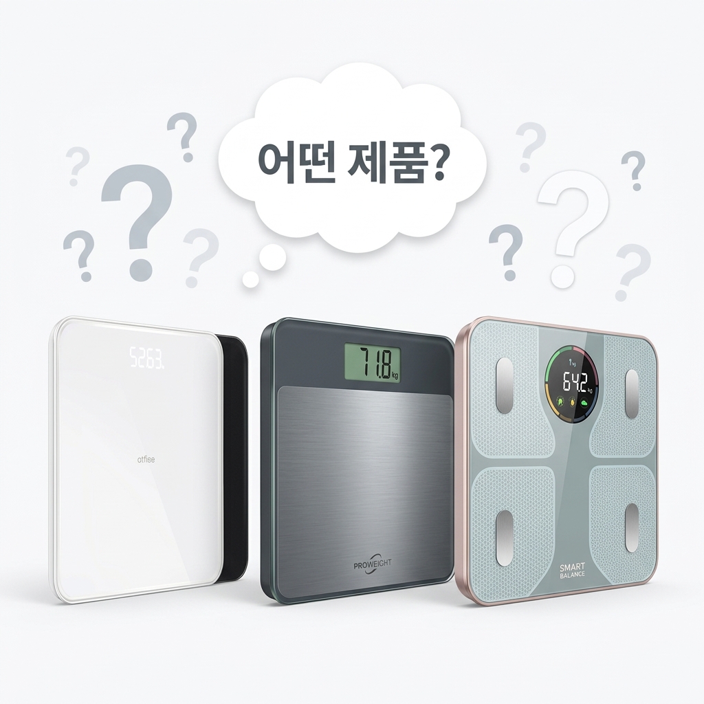 체중계 고르는법 낡은 체중계 교체 필요