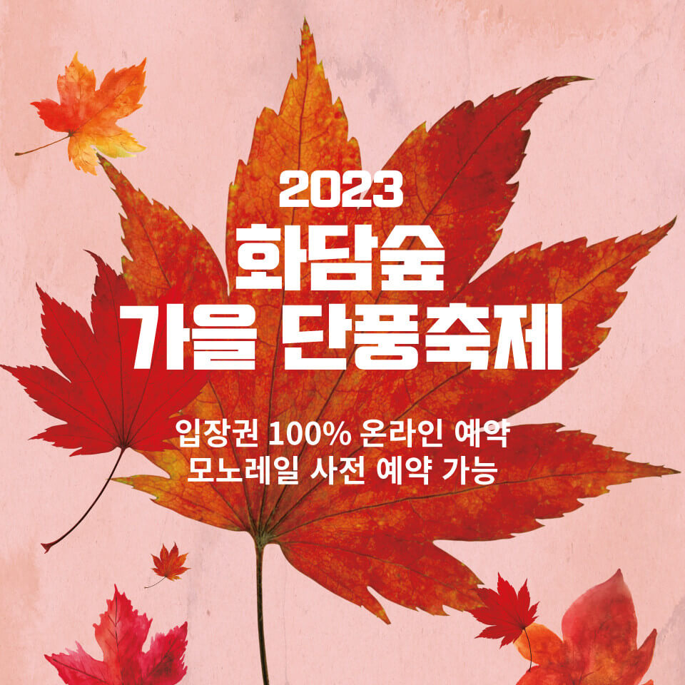 화담숲 단풍축제