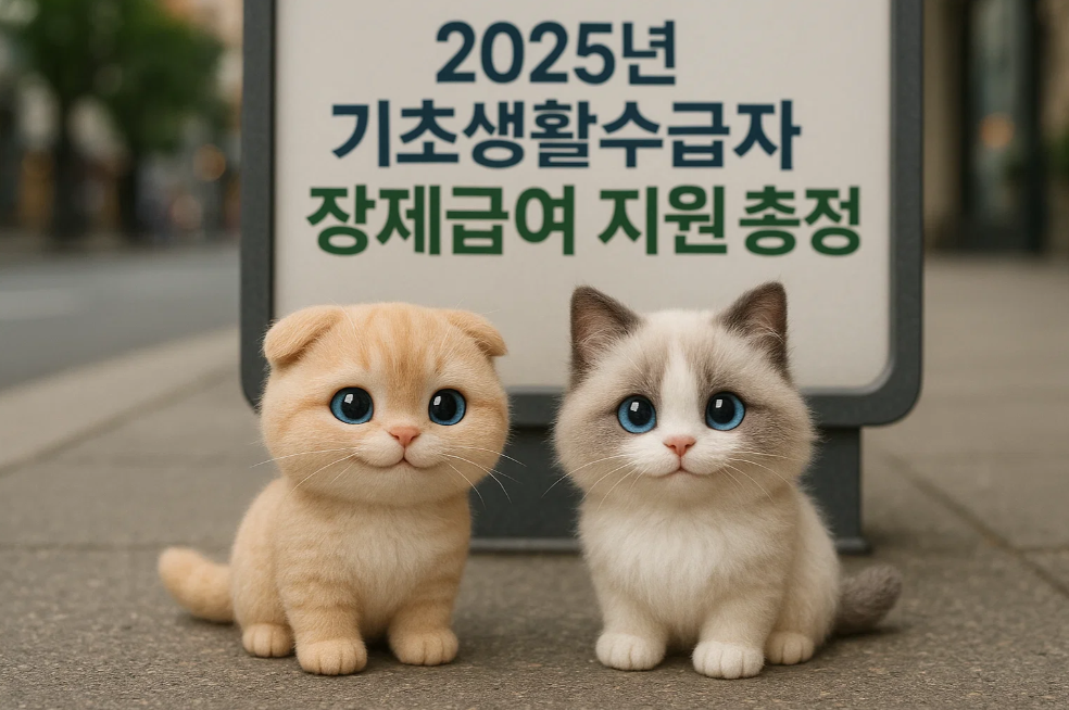 2025년 기초생활수급자 장제급여 지원 총정리