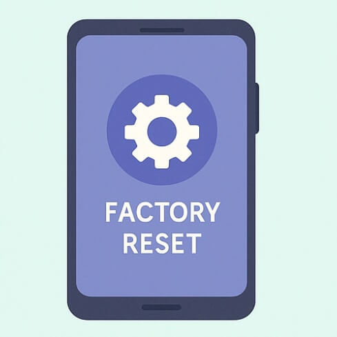 갤럭시 공장초기화 방법